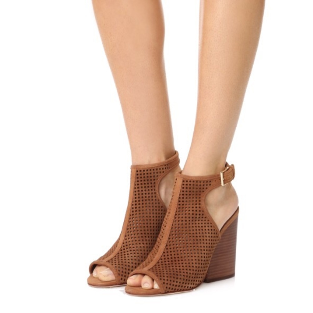 Tory Burch Open toe sling back Bootie size 10